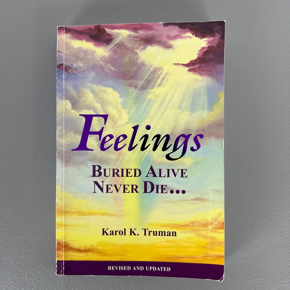 Karol K. Truman Book Purple Feelings Buried Alive Never Die Paperback
